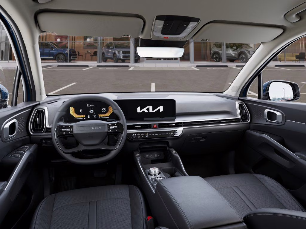 2026 Mineral Blue Kia Sorento Hybrid EX AWD SUV