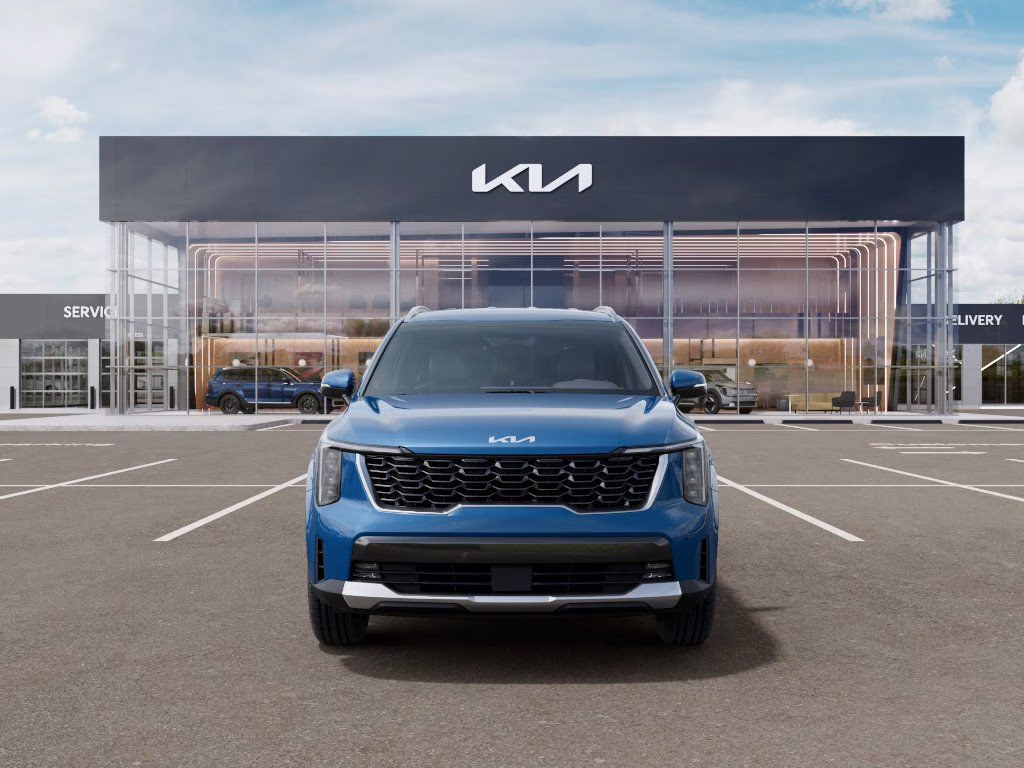 2026 Mineral Blue Kia Sorento Hybrid EX AWD SUV