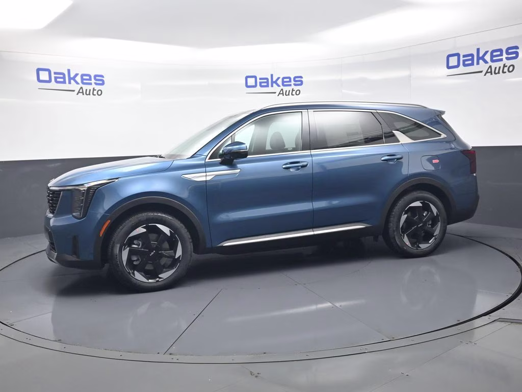2026 Mineral Blue Kia Sorento Hybrid EX AWD SUV