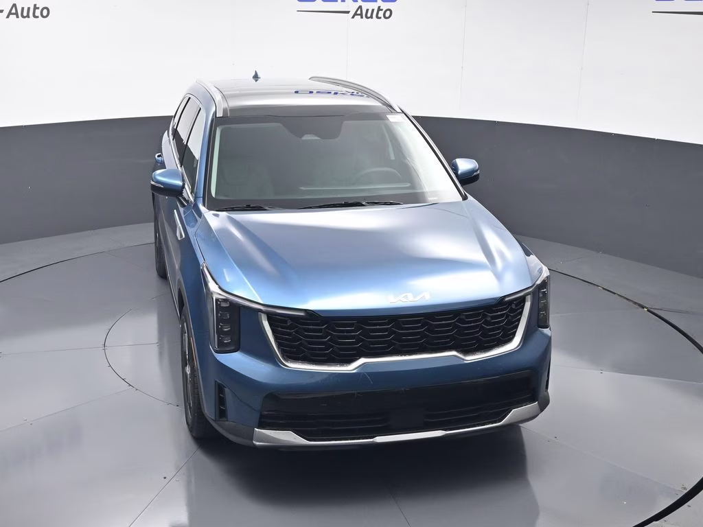 2026 Mineral Blue Kia Sorento Hybrid EX AWD SUV