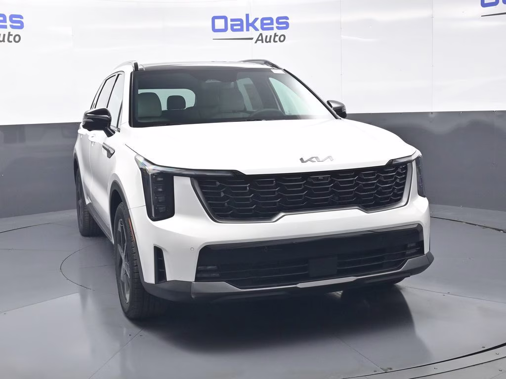 2026 Snow White Pearl Kia Sorento Hybrid X-Line SX Prestige AWD SUV