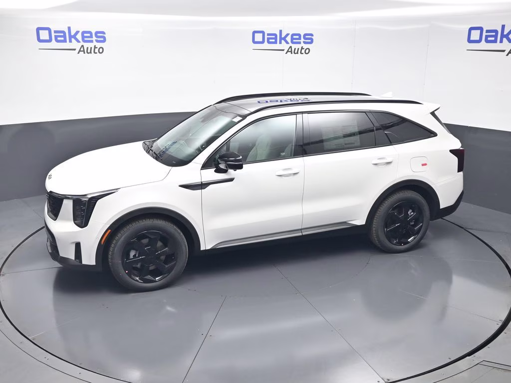 2026 Snow White Pearl Kia Sorento Hybrid X-Line SX Prestige AWD SUV