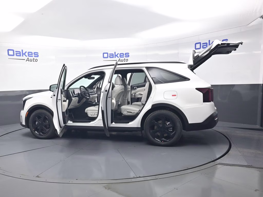 2026 Snow White Pearl Kia Sorento Hybrid X-Line SX Prestige AWD SUV