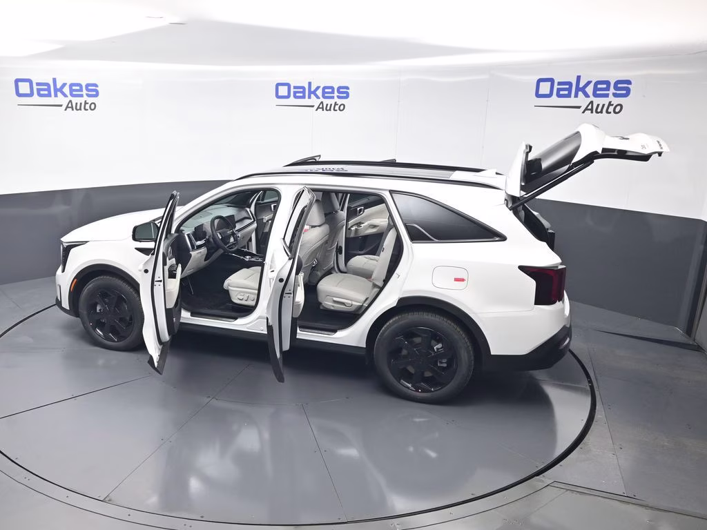 2026 Snow White Pearl Kia Sorento Hybrid X-Line SX Prestige AWD SUV