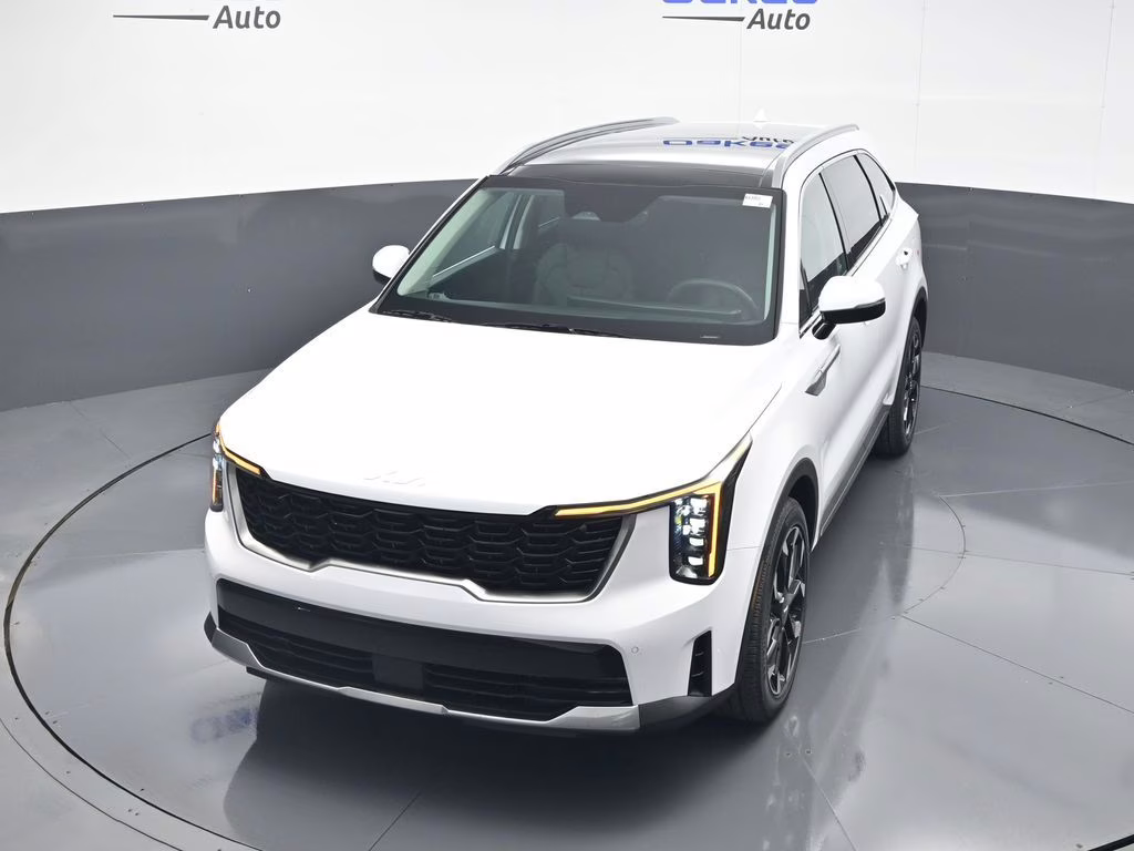 2026 Glacial White Pearl Kia Sorento EX FWD SUV