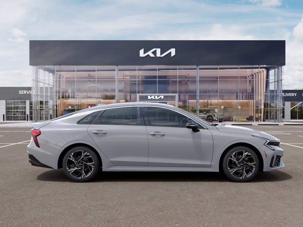 2026 Wolf Gray Kia K5 GT-Line FWD Sedan