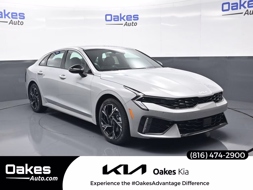2026 Wolf Gray Kia K5 GT-Line AWD Sedan