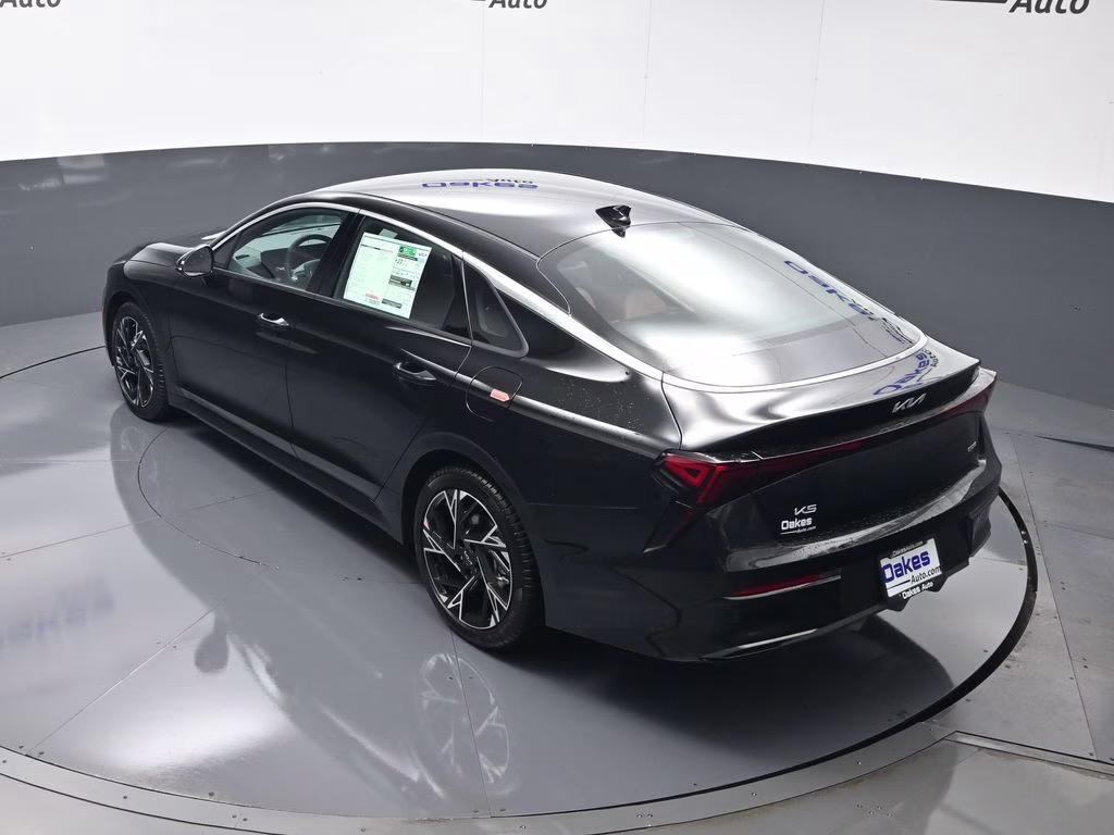 2026 Aurora Black Pearl Kia K5 GT-Line AWD Sedan