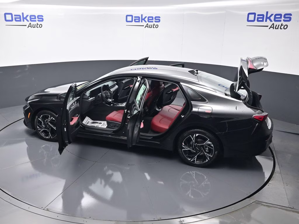 2026 Aurora Black Pearl Kia K5 GT-Line AWD Sedan