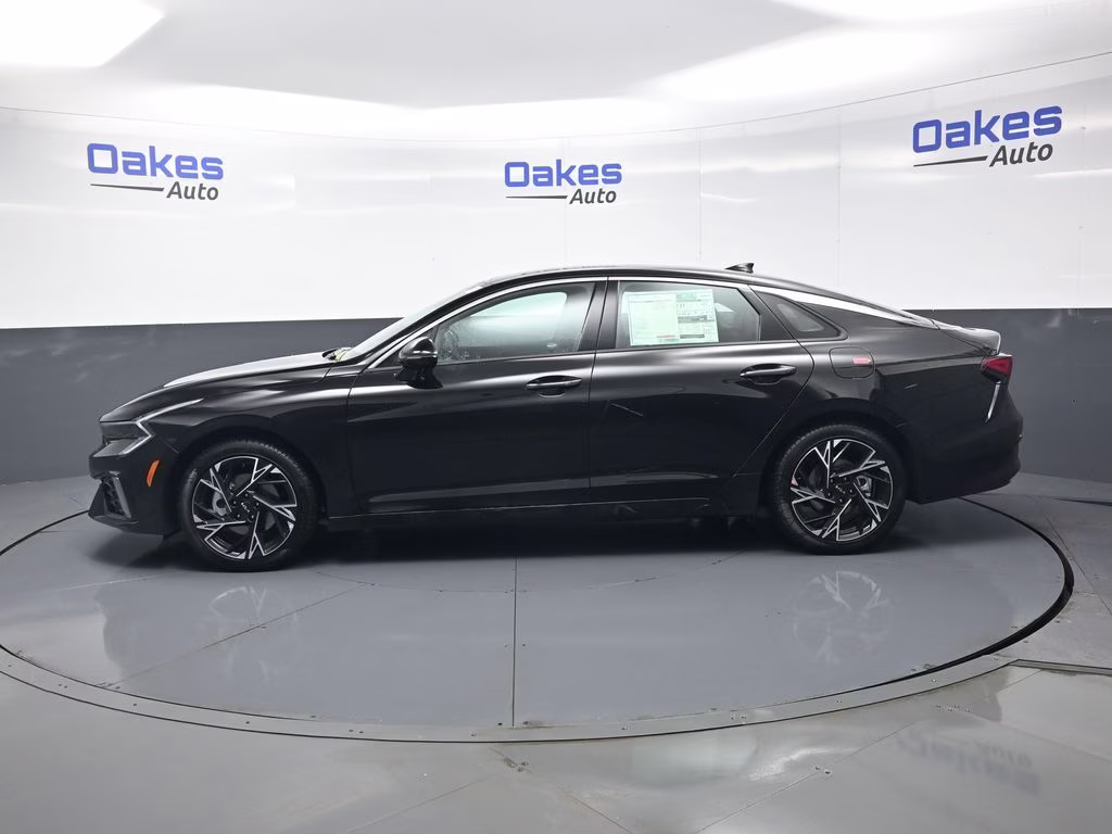 2026 Aurora Black Pearl Kia K5 GT-Line AWD Sedan