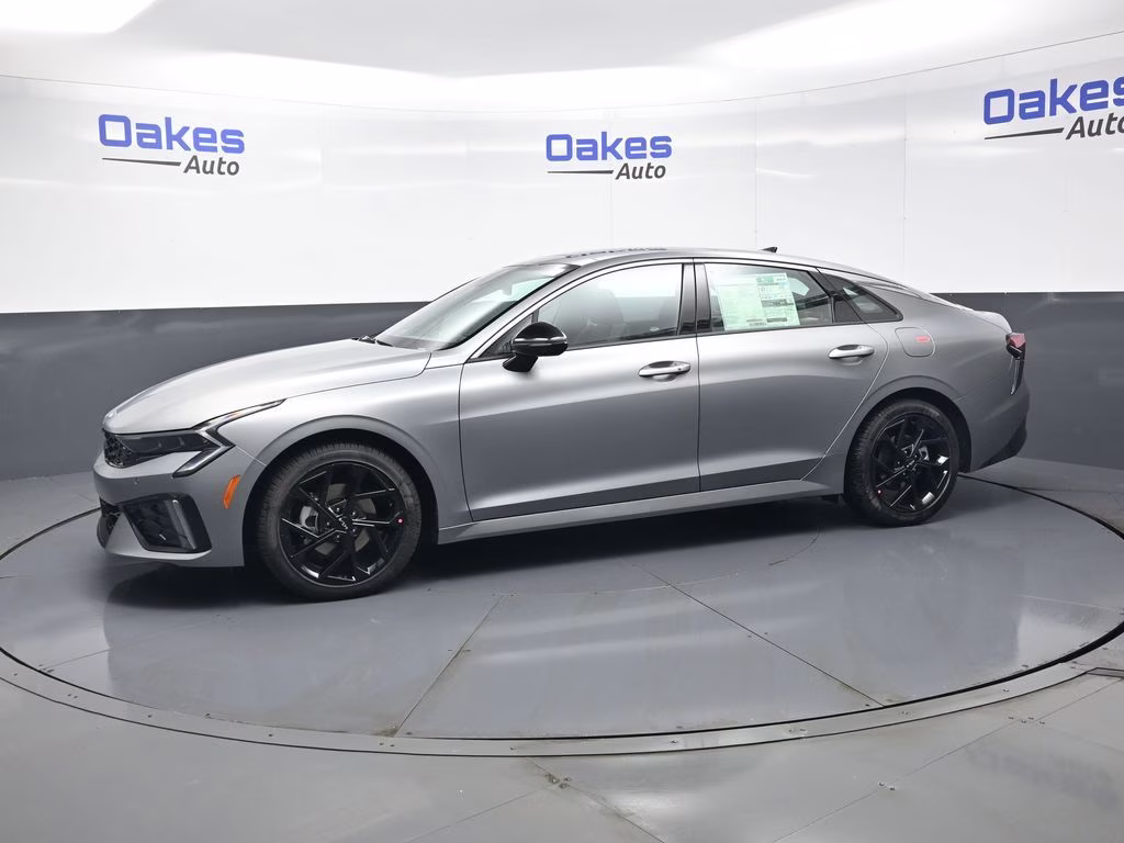 2026 Steel Matte Gray Kia K5 GT-Line AWD Sedan