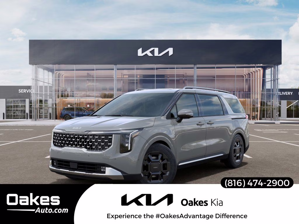 2026 Ceramic Silver Kia Carnival SX FWD Van