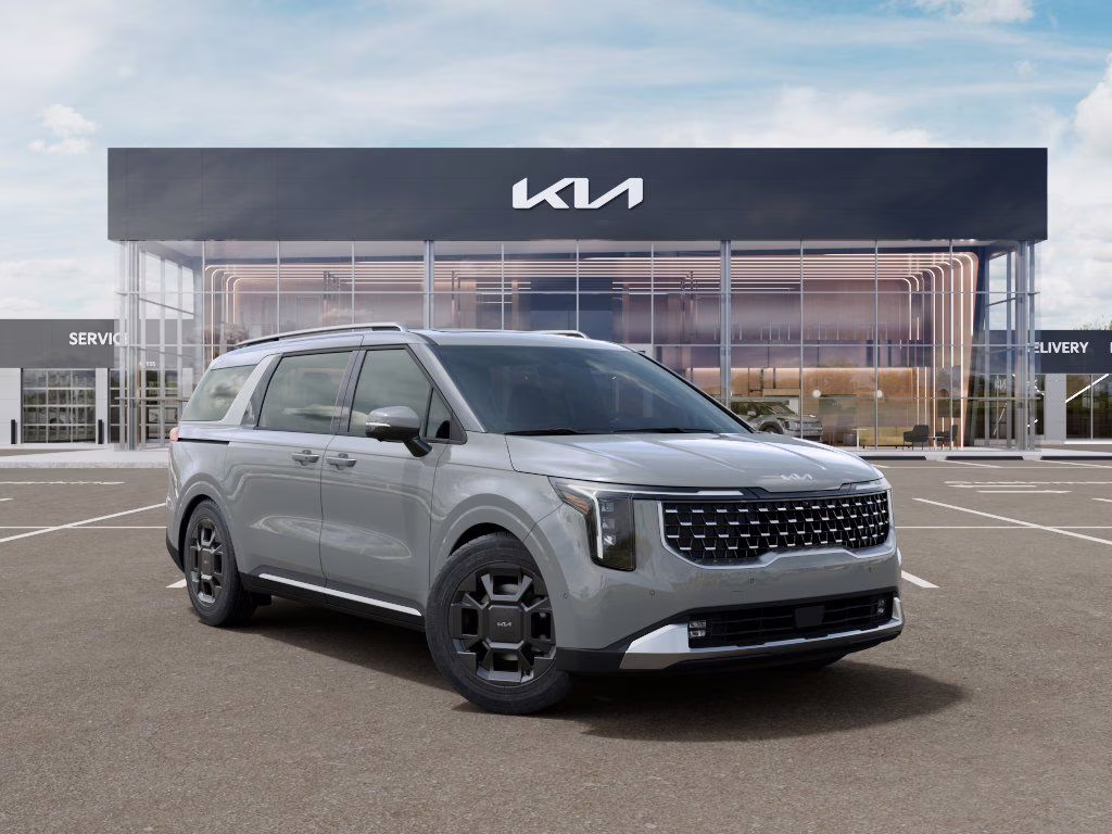 2026 Ceramic Silver Kia Carnival SX FWD Van