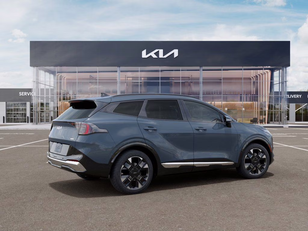 2026 Heritage Blue Kia Sportage Hybrid SX-Prestige AWD SUV