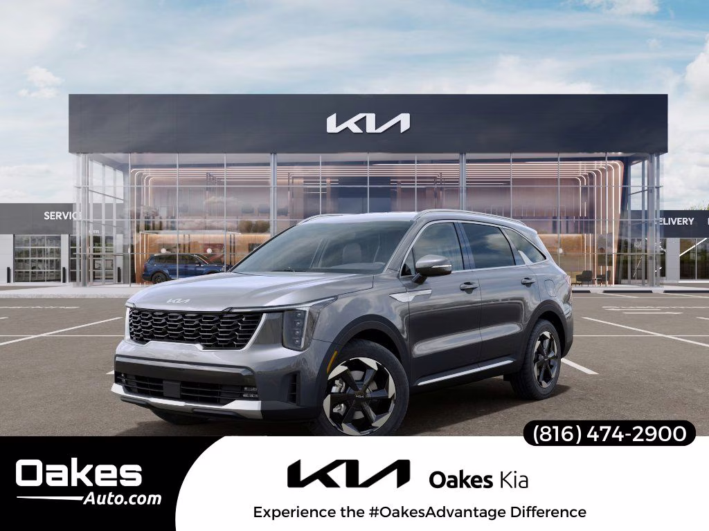 2026 Steel Gray Kia Sorento Hybrid EX AWD SUV