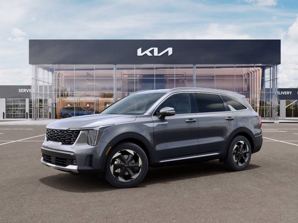 2026 Steel Gray Kia Sorento Hybrid EX AWD SUV