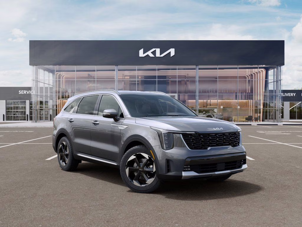 2026 Steel Gray Kia Sorento Hybrid EX AWD SUV