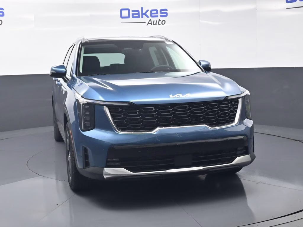 2026 Mineral Blue Kia Sorento Hybrid EX AWD SUV