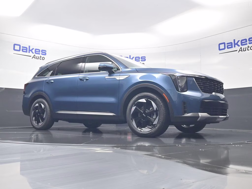 2026 Mineral Blue Kia Sorento Hybrid EX AWD SUV