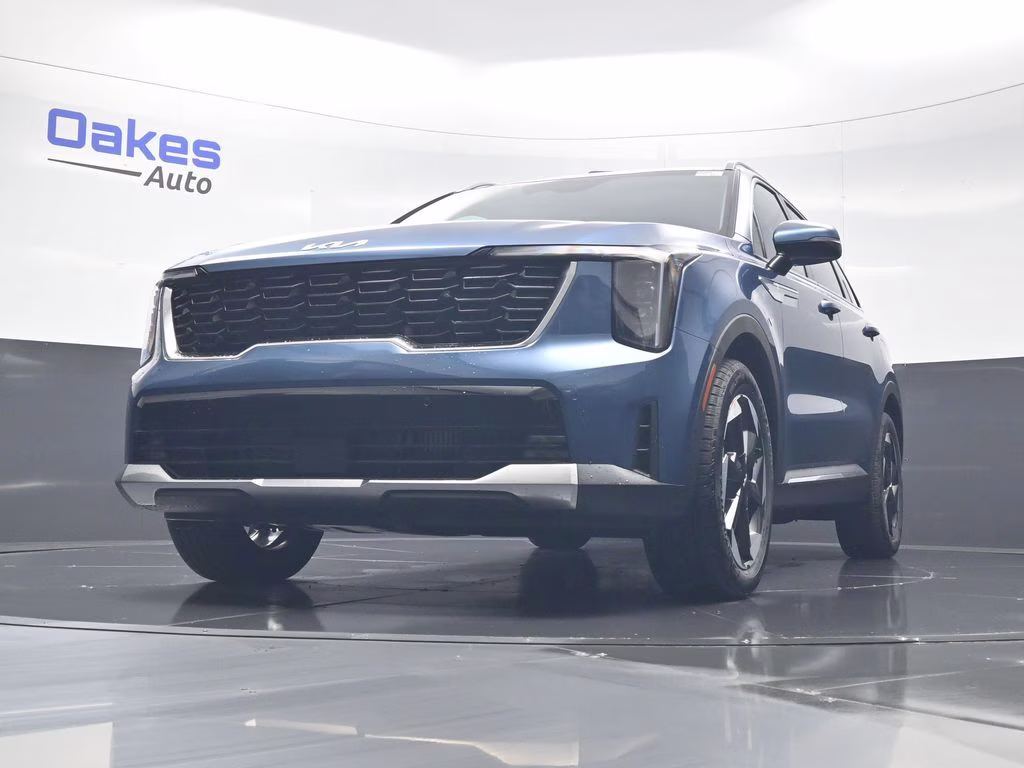 2026 Mineral Blue Kia Sorento Hybrid EX AWD SUV