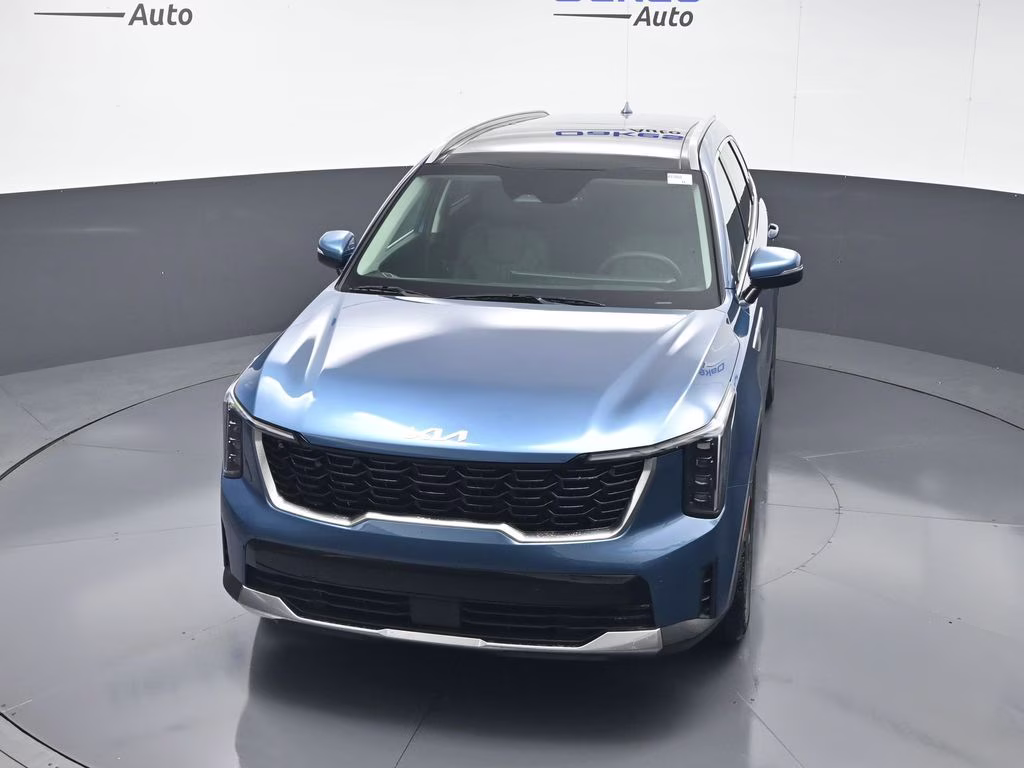 2026 Mineral Blue Kia Sorento Hybrid EX AWD SUV