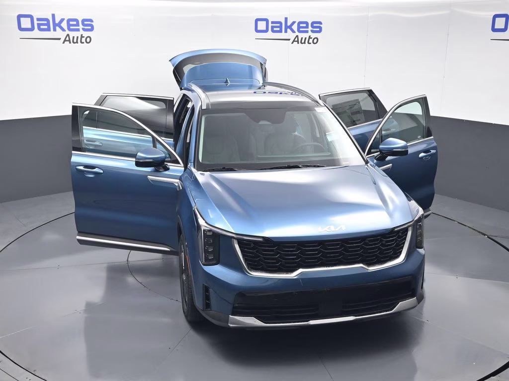 2026 Mineral Blue Kia Sorento Hybrid EX AWD SUV