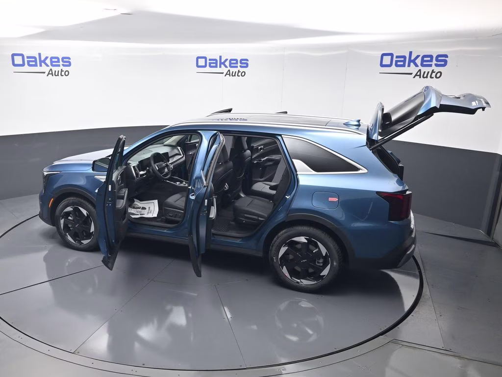 2026 Mineral Blue Kia Sorento Hybrid EX AWD SUV