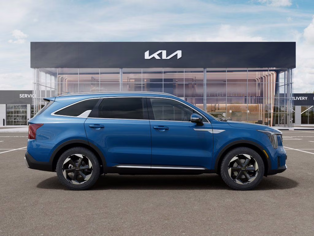 2026 Mineral Blue Kia Sorento Hybrid EX AWD SUV