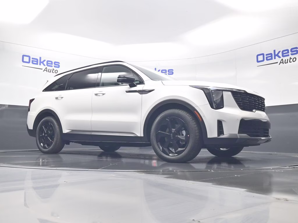 2026 Snow White Pearl Kia Sorento Hybrid X-Line SX Prestige AWD SUV