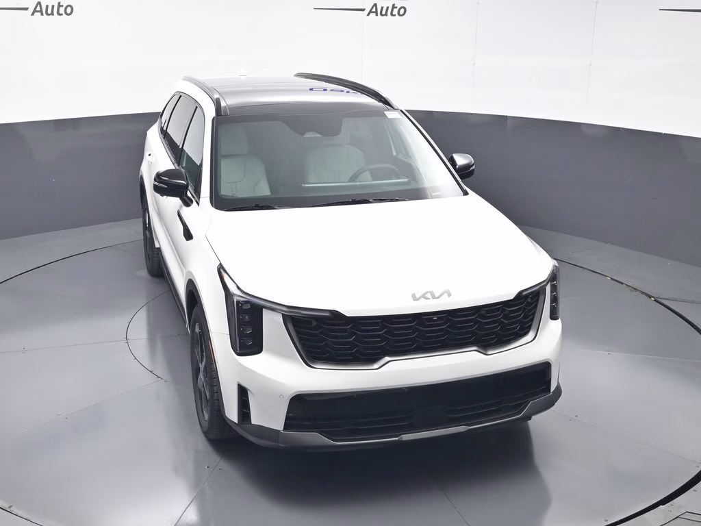 2026 Snow White Pearl Kia Sorento Hybrid X-Line SX Prestige AWD SUV