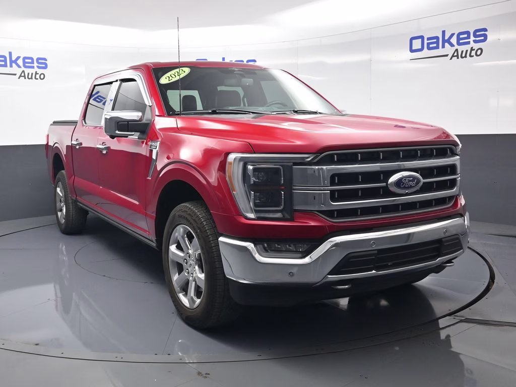 2023 Red Metallic Ford F-150 Lariat 4X4 Truck