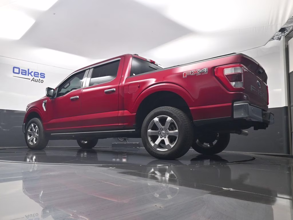 2023 Red Metallic Ford F-150 Lariat 4X4 Truck