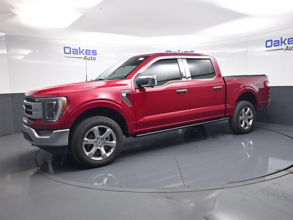 2023 Red Metallic Ford F-150 Lariat 4X4 Truck