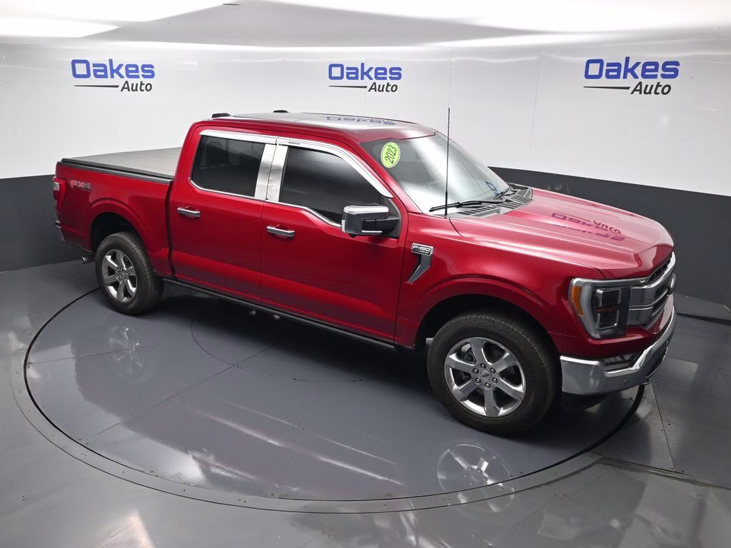2023 Red Metallic Ford F-150 Lariat 4X4 Truck