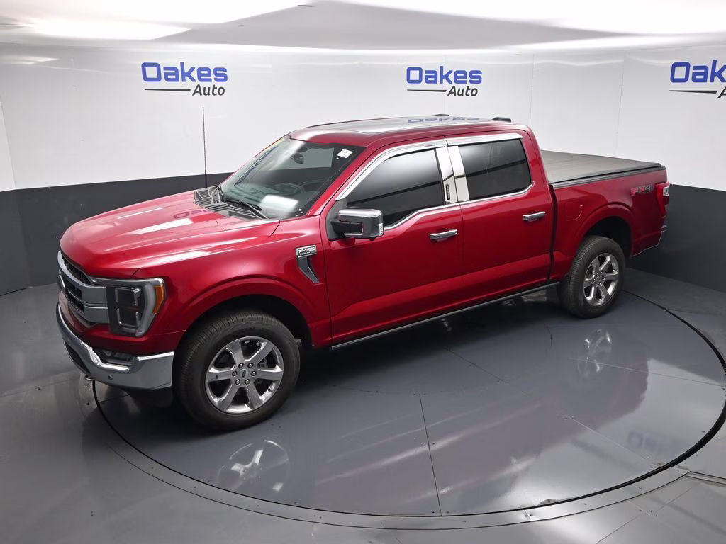 2023 Red Metallic Ford F-150 Lariat 4X4 Truck