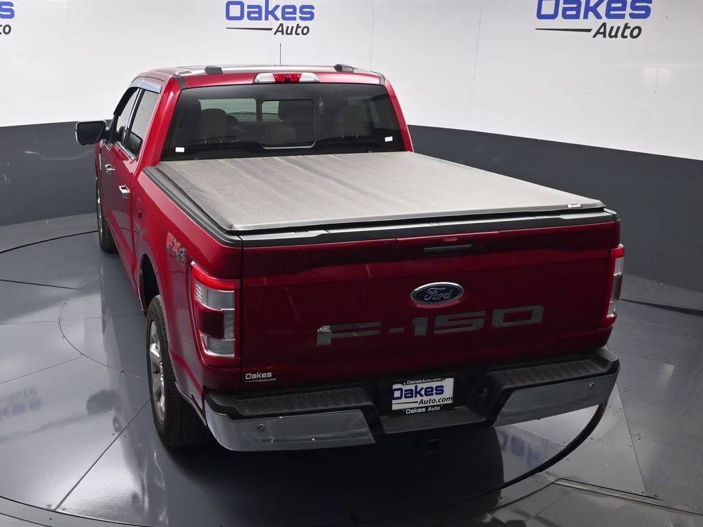 2023 Red Metallic Ford F-150 Lariat 4X4 Truck