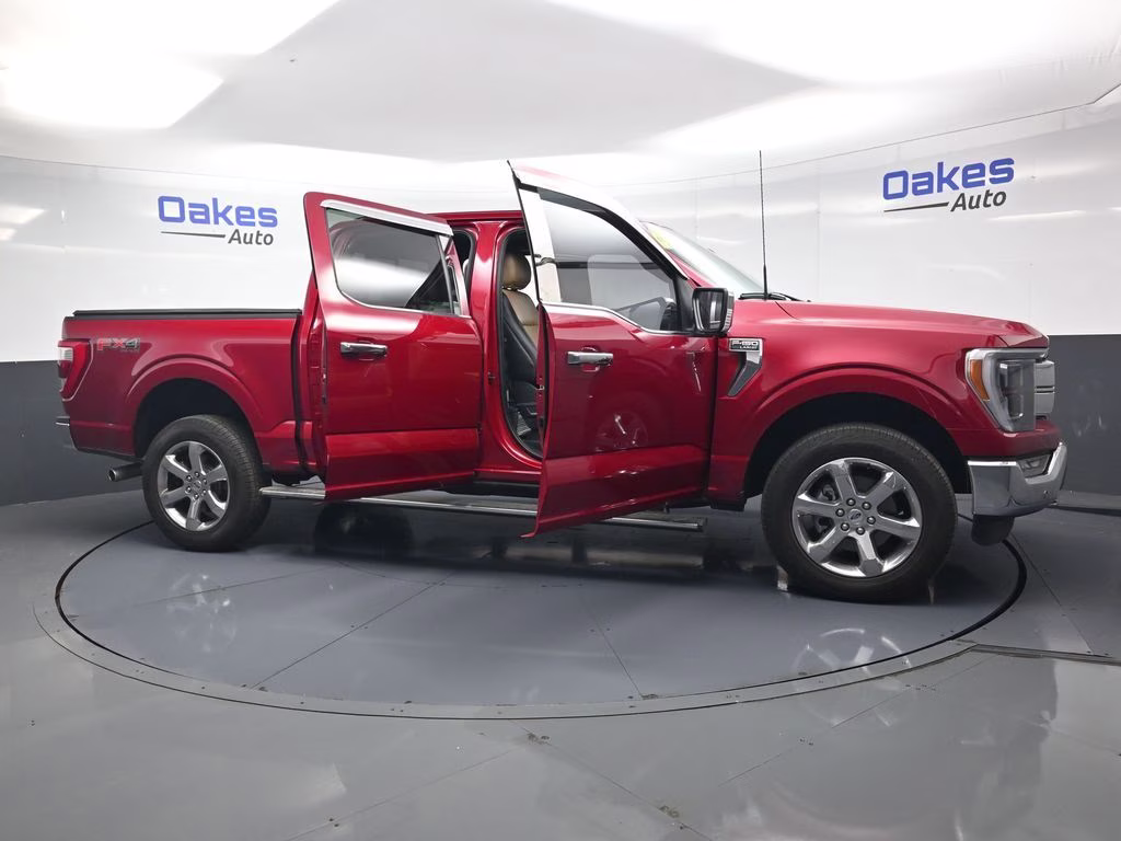 2023 Red Metallic Ford F-150 Lariat 4X4 Truck