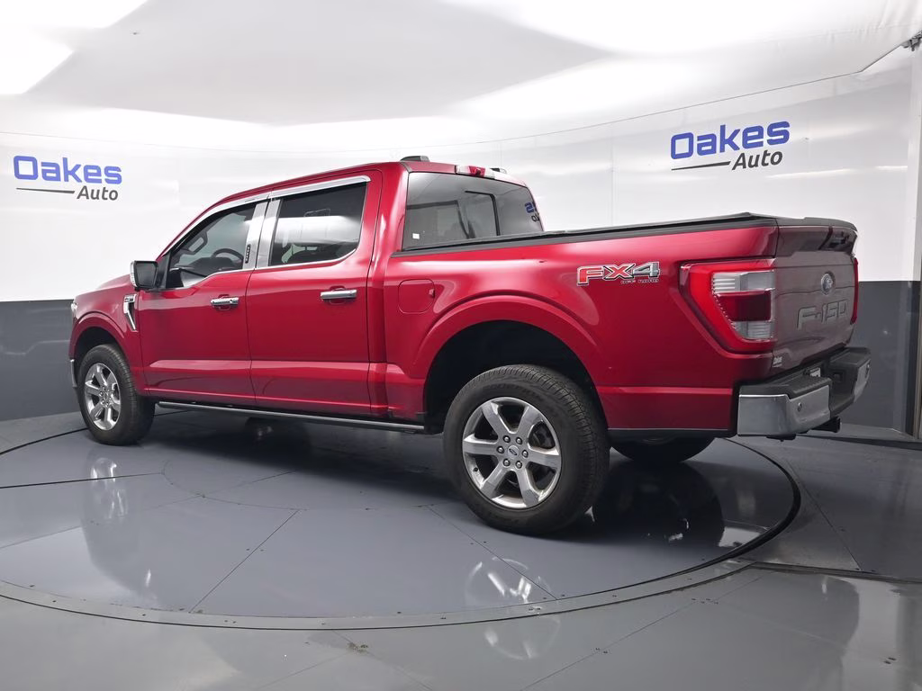 2023 Red Metallic Ford F-150 Lariat 4X4 Truck