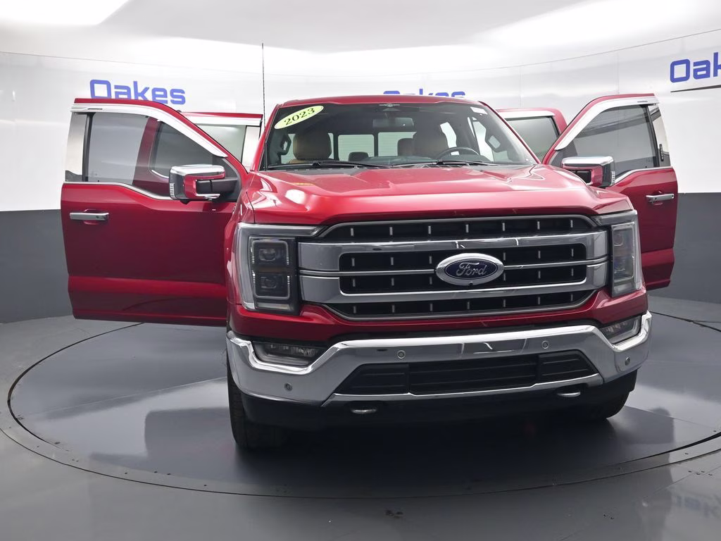 2023 Red Metallic Ford F-150 Lariat 4X4 Truck