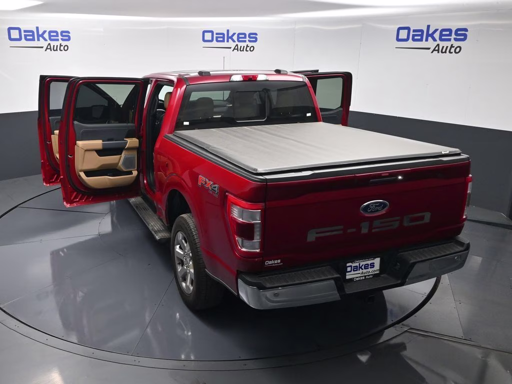 2023 Red Metallic Ford F-150 Lariat 4X4 Truck