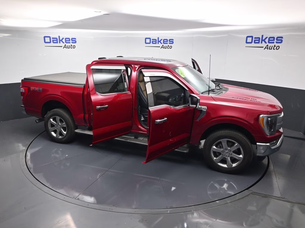2023 Red Metallic Ford F-150 Lariat 4X4 Truck