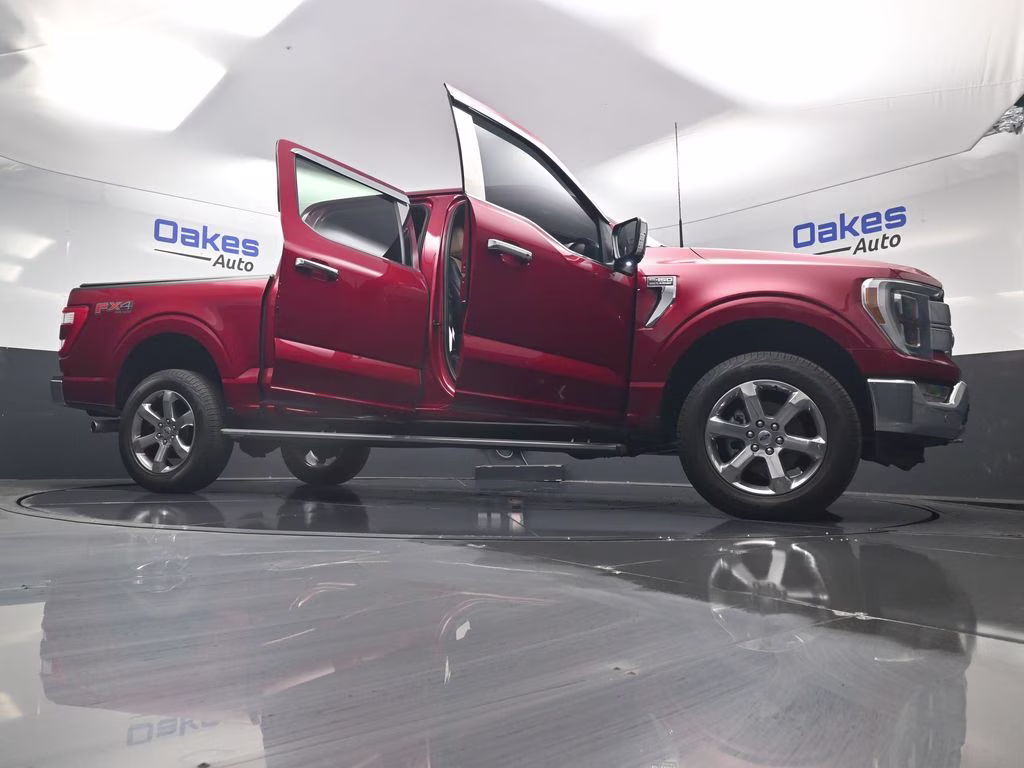 2023 Red Metallic Ford F-150 Lariat 4X4 Truck