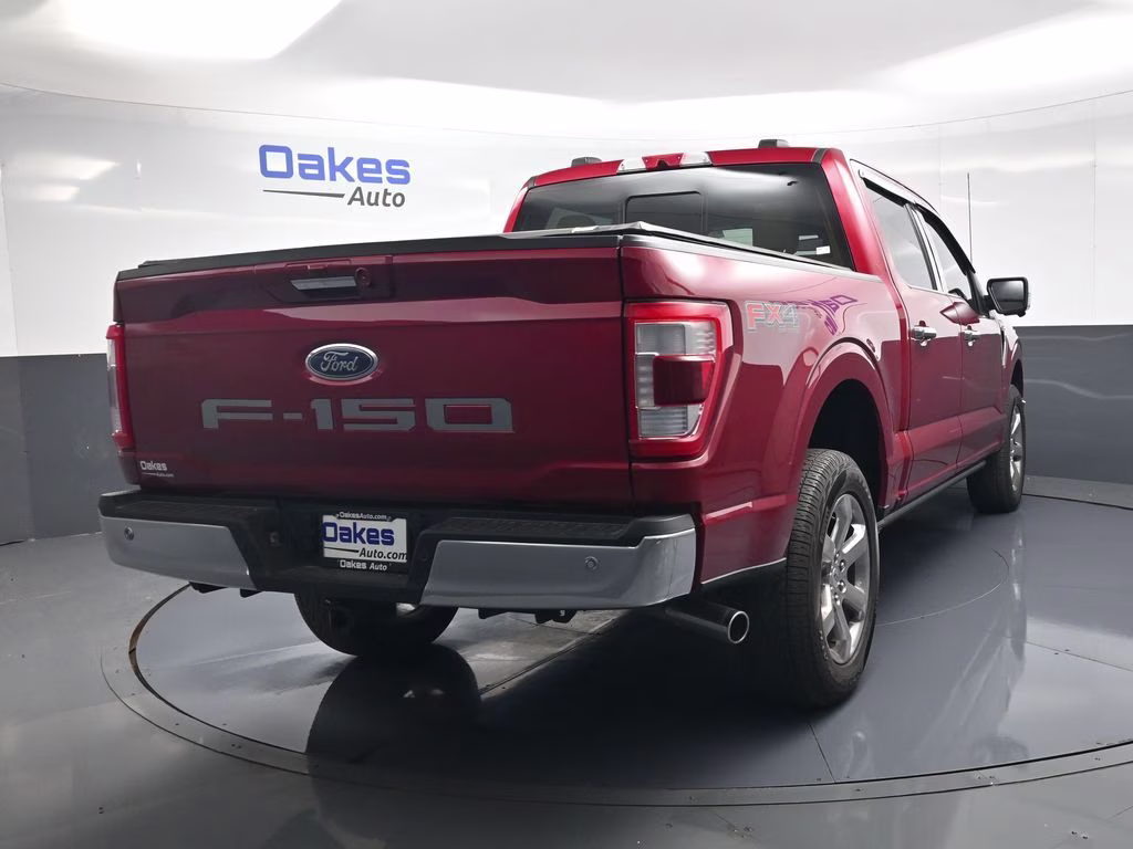 2023 Red Metallic Ford F-150 Lariat 4X4 Truck