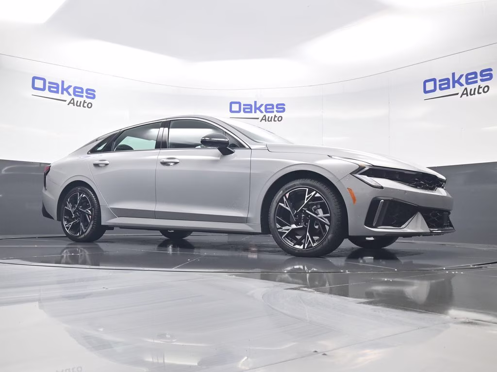 2026 Wolf Gray Kia K5 GT-Line AWD Sedan
