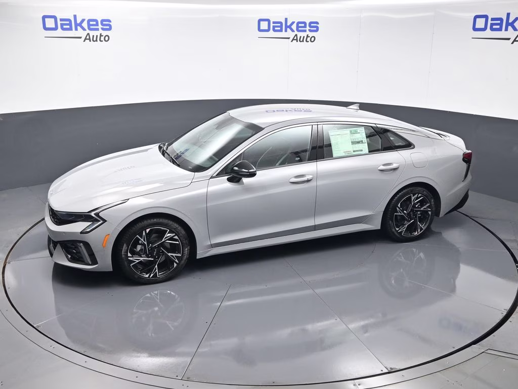2026 Wolf Gray Kia K5 GT-Line AWD Sedan