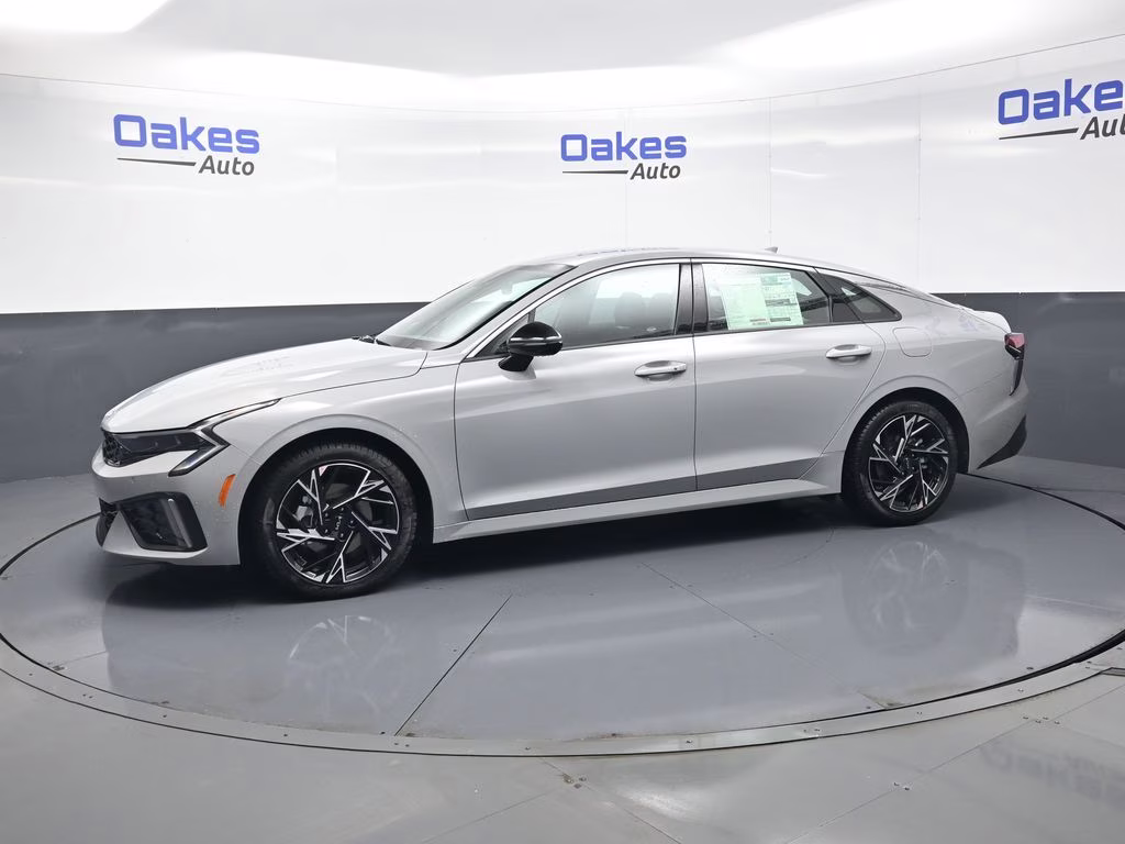 2026 Wolf Gray Kia K5 GT-Line AWD Sedan