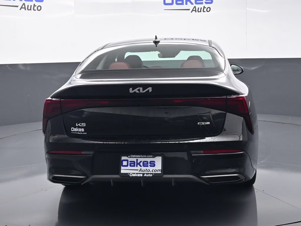 2026 Aurora Black Pearl Kia K5 GT-Line AWD Sedan