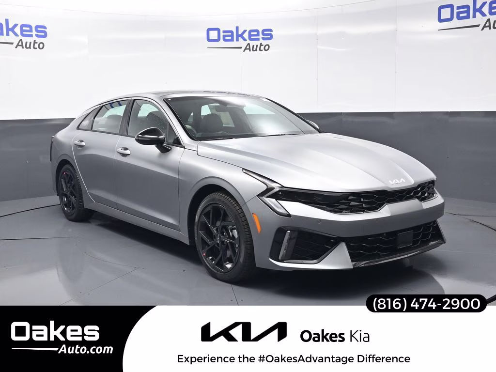 2026 Steel Matte Gray Kia K5 GT-Line AWD Sedan