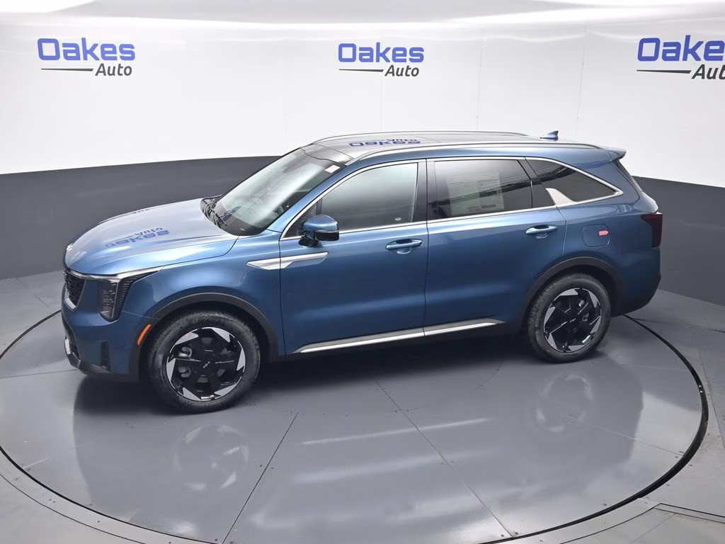 2026 Mineral Blue Kia Sorento Hybrid EX AWD SUV