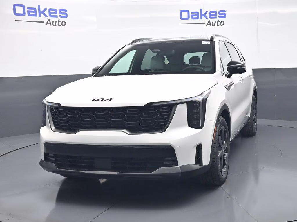 2026 Snow White Pearl Kia Sorento Hybrid X-Line SX Prestige AWD SUV